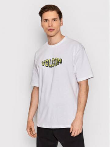 Volcom Футболка Crusher A4312205 Білий Loose Fit Volcom Футболка Crusher A4312205 Білий Loose Fit