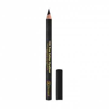 Стойкий карандаш для глаз Dermacol 12H True Colour Eyeliner, 08, 2 г Стойкий карандаш для глаз Dermacol 12H True Colour Eyeliner, 08, 2 г