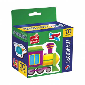 Магнитная игра Vladi Toys Транспорт, 10 магнитов, от 3 лет (VT3106-35) Магнитная игра Vladi Toys Транспорт, 10 магнитов, от 3 лет (VT3106-35)