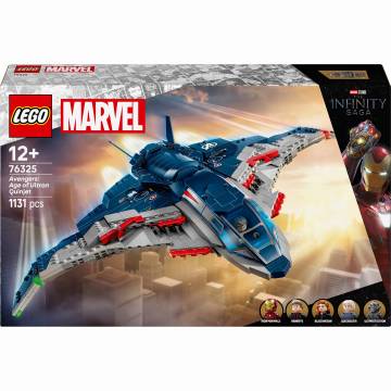 Конструктор LEGO Marvel Месники: Ера Альтрона Квінджет (76325) Конструктор LEGO Marvel Месники: Ера Альтрона Квінджет (76325)