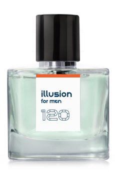 Ellysse Illusion 120 Парфюмированная вода мужская, 60 мл