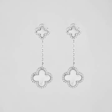 Серебряные серьги Minimal 520898/1б Серебряные серьги Minimal 520898/1б