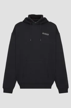 Мужское черное худи Черный S Guess Z4YQ00.K9V31;JBLK