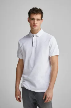 Мужское белое поло Белый L SPRINGFIELD 4589101