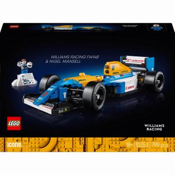 Конструктор LEGO Icons Williams Racing FW14B і Найджел Менселл (10353) Конструктор LEGO Icons Williams Racing FW14B і Найджел Менселл (10353)