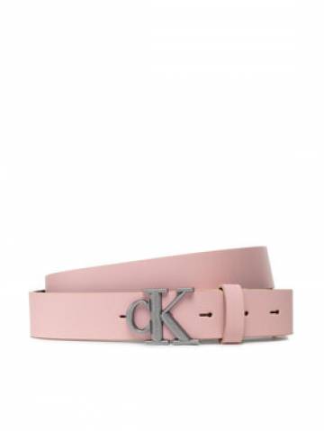 Calvin Klein Jeans Жіночий ремінь Round Mono Plaque Belt 30mm K60K609832 Рожевий Calvin Klein Jeans Жіночий ремінь Round Mono Plaque Belt 30mm K60K609832 Рожевий