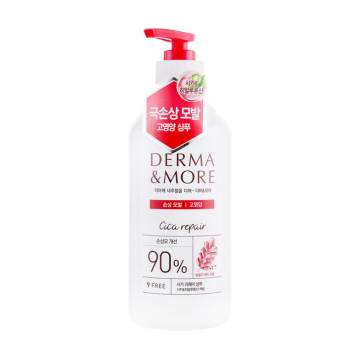Шампунь для волос KeraSys Derma & More Cica Shampoo c экстрактом центелы азиатской, 600 мл Шампунь для волос KeraSys Derma & More Cica Shampoo c экстрактом центелы азиатской, 600 мл
