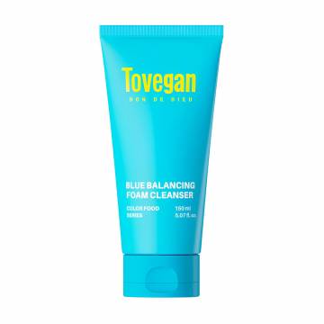 Пенка для умывания Tovegan Color Food Series Blue Balancing Foam Cleanser, 150 мл
