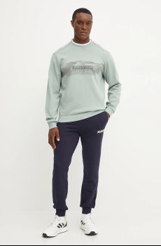 Хлопковые спортивные штаны Napapijri M-Gori