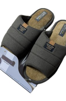 Мужские комнатные тапочки Gemelli Денди, открытые, серые, размер 43