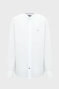 Мужская белая рубашка CL-W OXFORD DOBBY RF SHIRT Белый 41 Tommy Hilfiger MW0MW36917