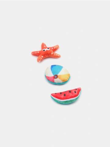 Іграшка для домашніх тварин 3 pack - різнобарвний Іграшка для домашніх тварин 3 pack - різнобарвний