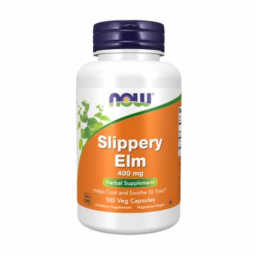 Красный вяз NOW Foods Slippery Elm 400 мг, 100 капсул Красный вяз NOW Foods Slippery Elm 400 мг, 100 капсул