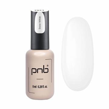 Гель-лак для ногтей PNB Gel Polish UV/LED 001 Snow White, 8 мл Гель-лак для ногтей PNB Gel Polish UV/LED 001 Snow White, 8 мл