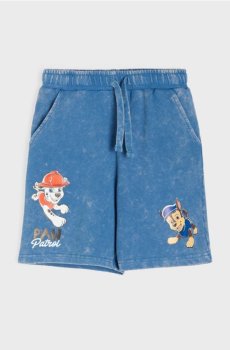 Спортивні шорти з ефектом вицвітання PAW Patrol - індиго