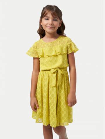 Mayoral Літня сукня 6948 Жовтий Regular Fit Mayoral Літня сукня 6948 Жовтий Regular Fit