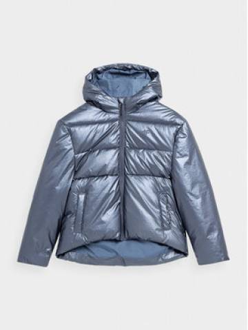 4F Пуховик 4FJAW23TDJAF267 Срібний Regular Fit 4F Пуховик 4FJAW23TDJAF267 Срібний Regular Fit