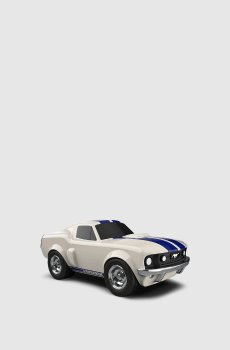 Сувенир белый автомобиль Ford Mustang