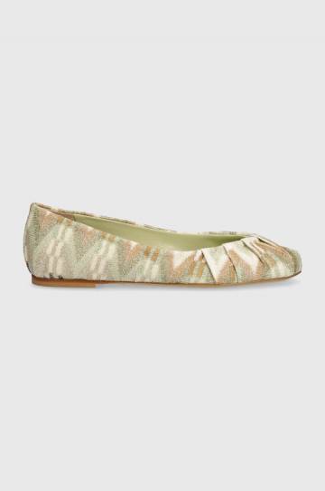 Балетки Missoni Iris цвет зелёный M31_024 Балетки Missoni Iris цвет зелёный M31_024