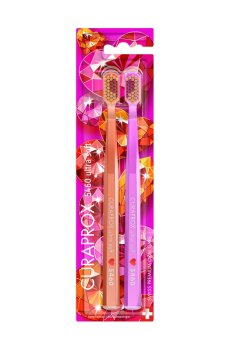 Набор зубных щеток Curaprox Duo Love Edition 2026 CS 5460 Ultra Soft, 2 шт