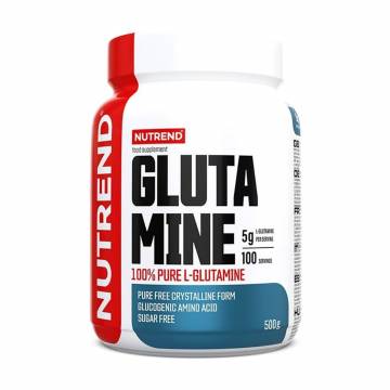 L-глютамин Nutrend Glutamine 100% L-Glutamine в порошке, 500 г L-глютамин Nutrend Glutamine 100% L-Glutamine в порошке, 500 г