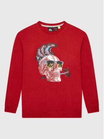 Quiksilver Світшот Smoke EQBFT03791 Червоний Regular Fit Quiksilver Світшот Smoke EQBFT03791 Червоний Regular Fit