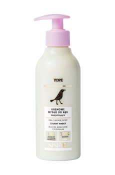 Кремовое смягчающее жидкое мыло Yope Creamy Amber с янтарем, 300 мл