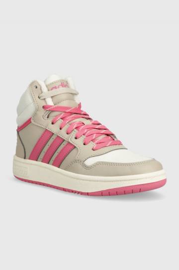 Кроссовки adidas Originals HOOPS MID 3.0 K цвет белый Кроссовки adidas Originals HOOPS MID 3.0 K цвет белый