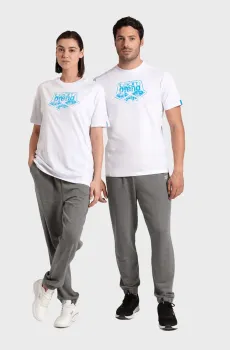 Белая футболка (унисекс) Белый XXL Arena 005336-101