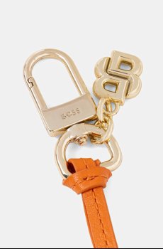 Кожаный брелок BOSS BOSS BEYOND CHARM_LO
