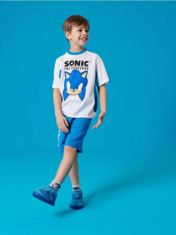 Трикотажний комплект Sonic The Hedgehog - синій Трикотажний комплект Sonic The Hedgehog - синій