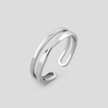 Серебряное кольцо Minimal ВС-369р/10132-17,0р Серебряное кольцо Minimal ВС-369р/10132-17,0р