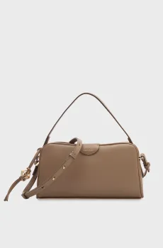 Женская бежевая сумка EMBLEM Бежевый ONESIZE Calvin Klein LV04F3370G