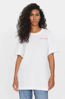 Женская белая футболка Белый S Guess W4GI19.JA914;G011