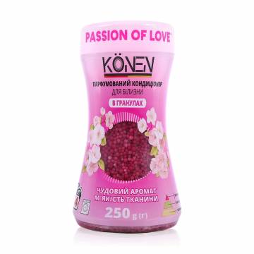 Парфюмерный кондиционер для белья в гранулах KONEN Passion Of Love, 250 г Парфюмерный кондиционер для белья в гранулах KONEN Passion Of Love, 250 г