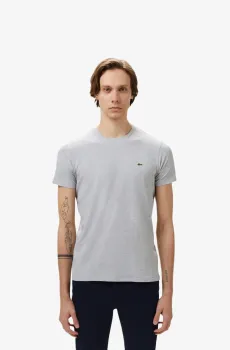Мужская серая футболка Серый XS Lacoste TH0998CCA