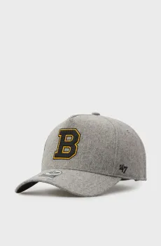 Серая шерстяная кепка BOSTON BRUINS CHAIN STITCH DT Серый ONESIZE 47 Brand CHSMD01WIS-GY33