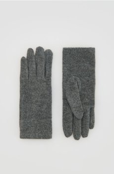 Reserved - Гладкі рукавички - середньо-сірий - 482FE-85X