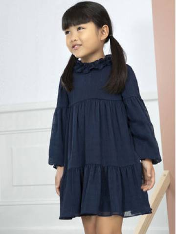 Abel & Lula Елегантне плаття 5.535 Cиній Regular Fit Abel & Lula Елегантне плаття 5.535 Cиній Regular Fit