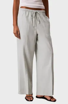 Женские мятные льняные брюки CASUAL Ментоловый M Calvin Klein Jeans LV047F631G