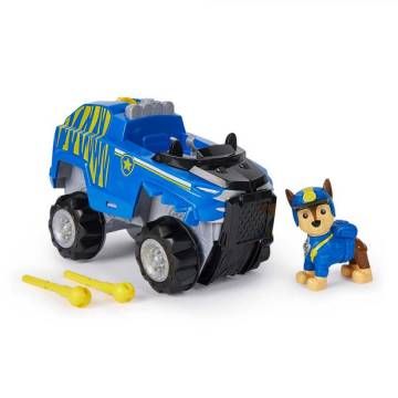 Ігровий набір Paw Patrol Джунглі Автомобіль-трансформер з водієм Гонщик (SM17776/0594) Ігровий набір Paw Patrol Джунглі Автомобіль-трансформер з водієм Гонщик (SM17776/0594)