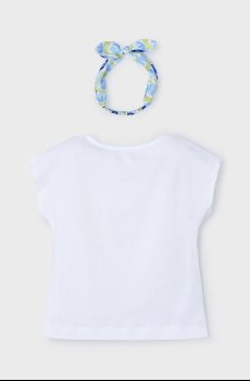 Детская хлопковая футболка Mayoral