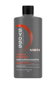 Мужской шампунь SYOSS Men Power Shampoo, для нормальных волос, 440 мл