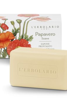 Ароматизированное мыло LErbolario Papavero Soave Сладкий мак, 100 г