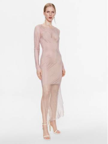 Blugirl Blumarine Коктейльна сукня RA3184-J6633 Рожевий Regular Fit Blugirl Blumarine Коктейльна сукня RA3184-J6633 Рожевий Regular Fit