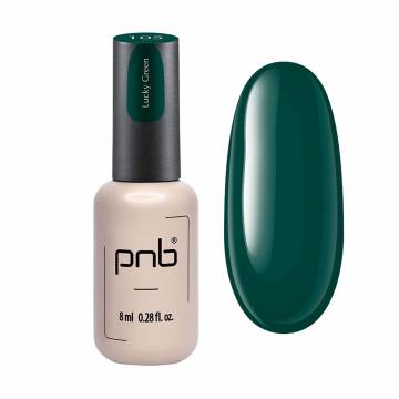 Гель-лак для ногтей PNB Gel Polish UV/LED 105 Lucky Green, 8 мл Гель-лак для ногтей PNB Gel Polish UV/LED 105 Lucky Green, 8 мл