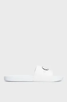 Мужские белые слайдеры SLIDE MONOGRAM Белый 41 Calvin Klein YM0YM00061