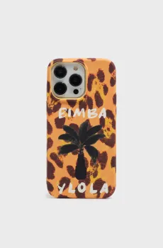 Женский оранжевый чехол с узором для iPhone 15 Pro Max Оранжевый ONESIZE Bimba Y Lola 261BAFT06.25100