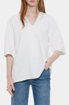 Женская белая футболка Белый M Bimba Y Lola 241BR7406.10070