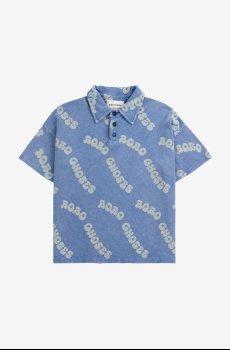 Детское хлопковое поло Bobo Choses Wavy